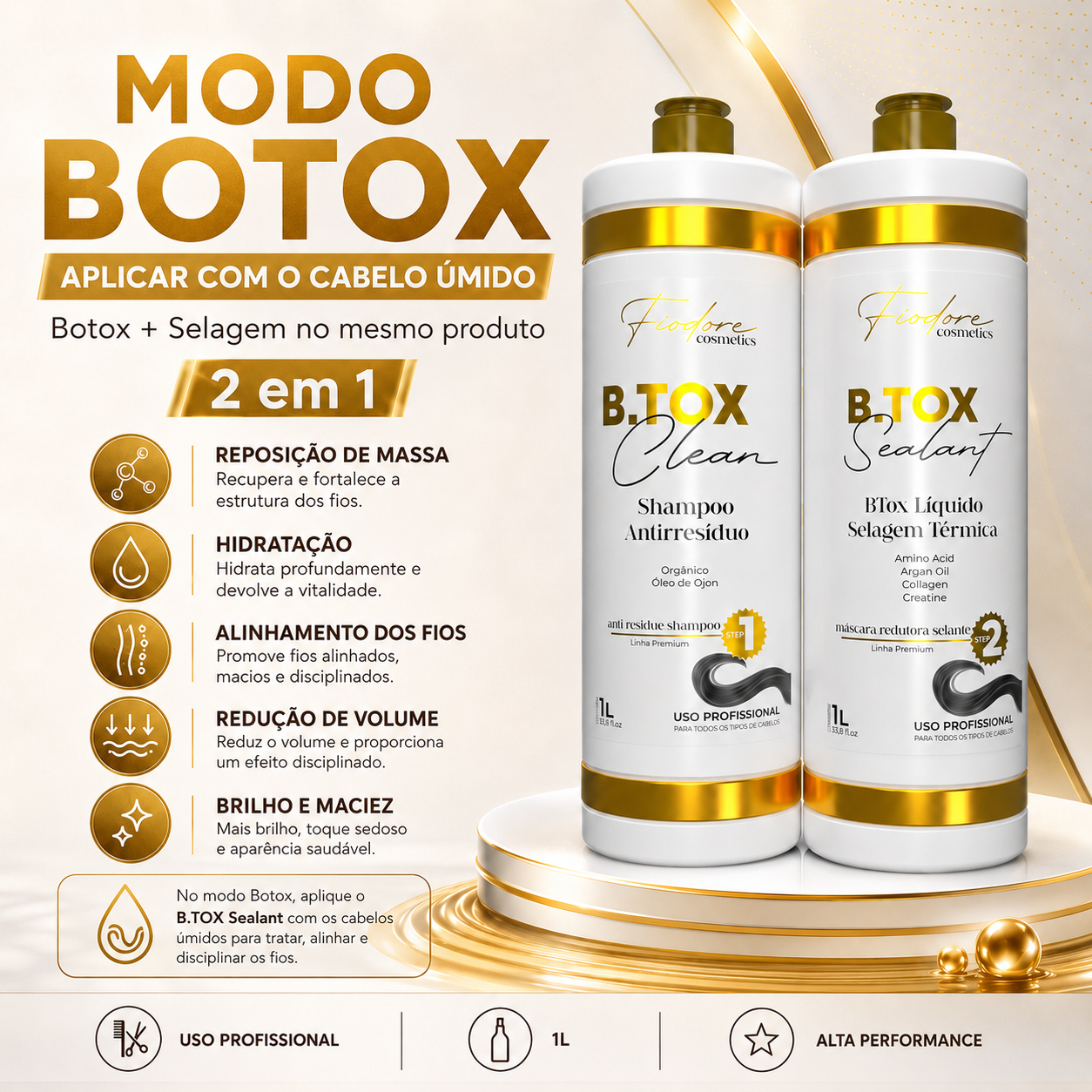 B.TOX Sealant Fiodore - Fiodore Cosmetics