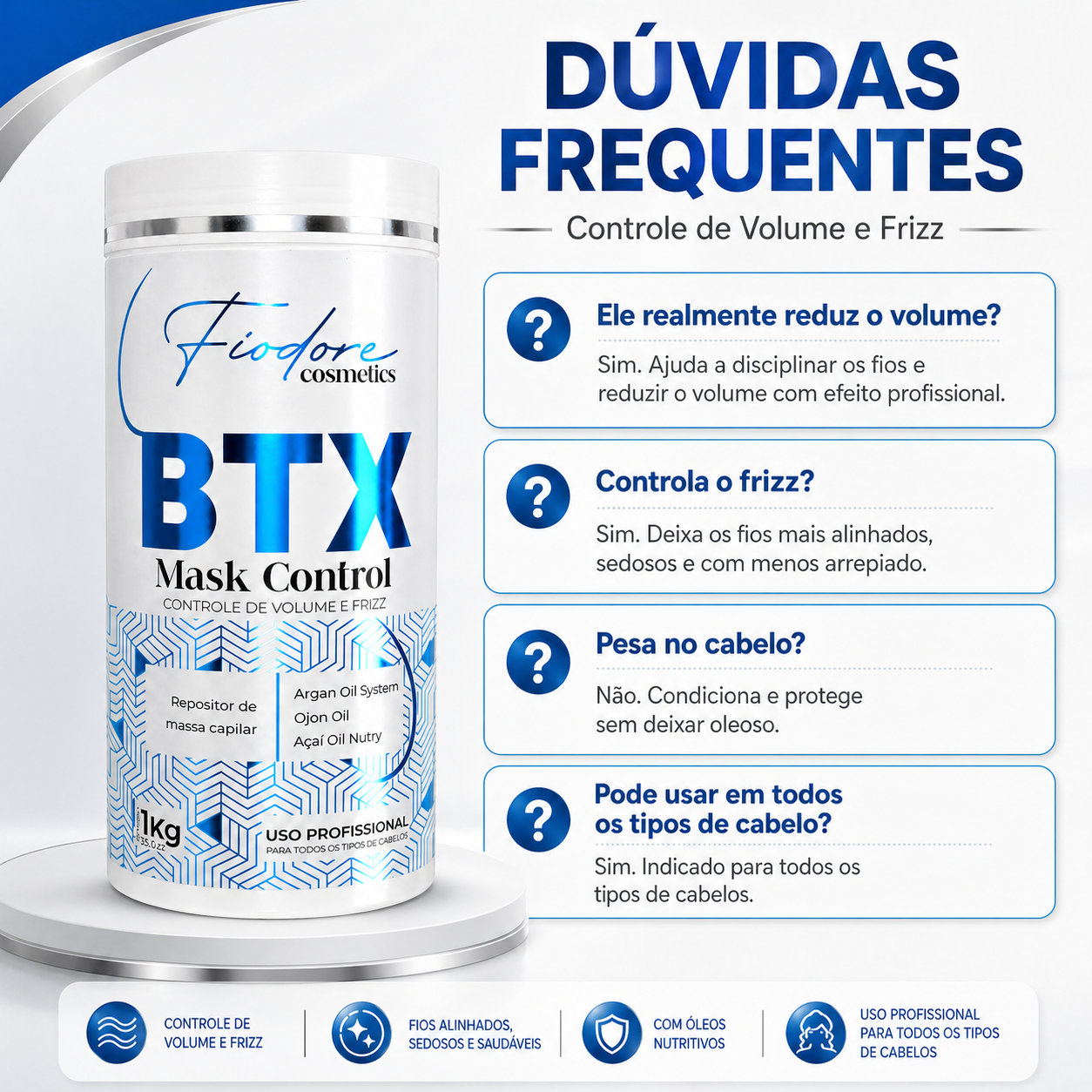 BTX Mask Control Fiodore - Fiodore Cosmetics