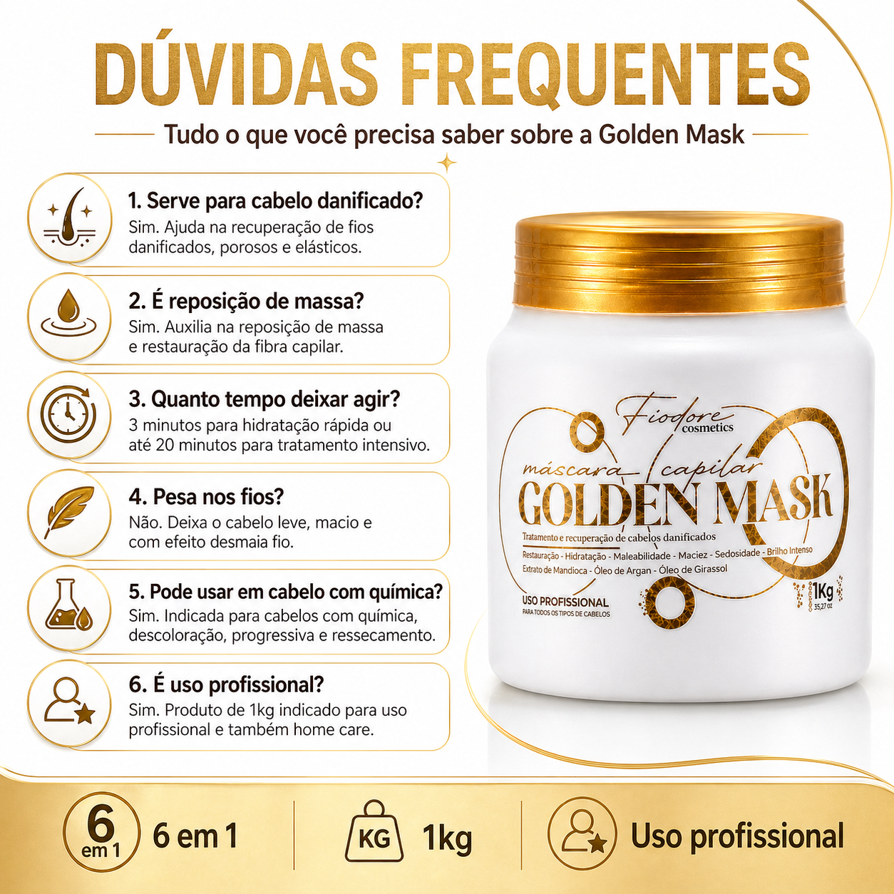 Golden Mask Fiodore - Fiodore Cosmetics